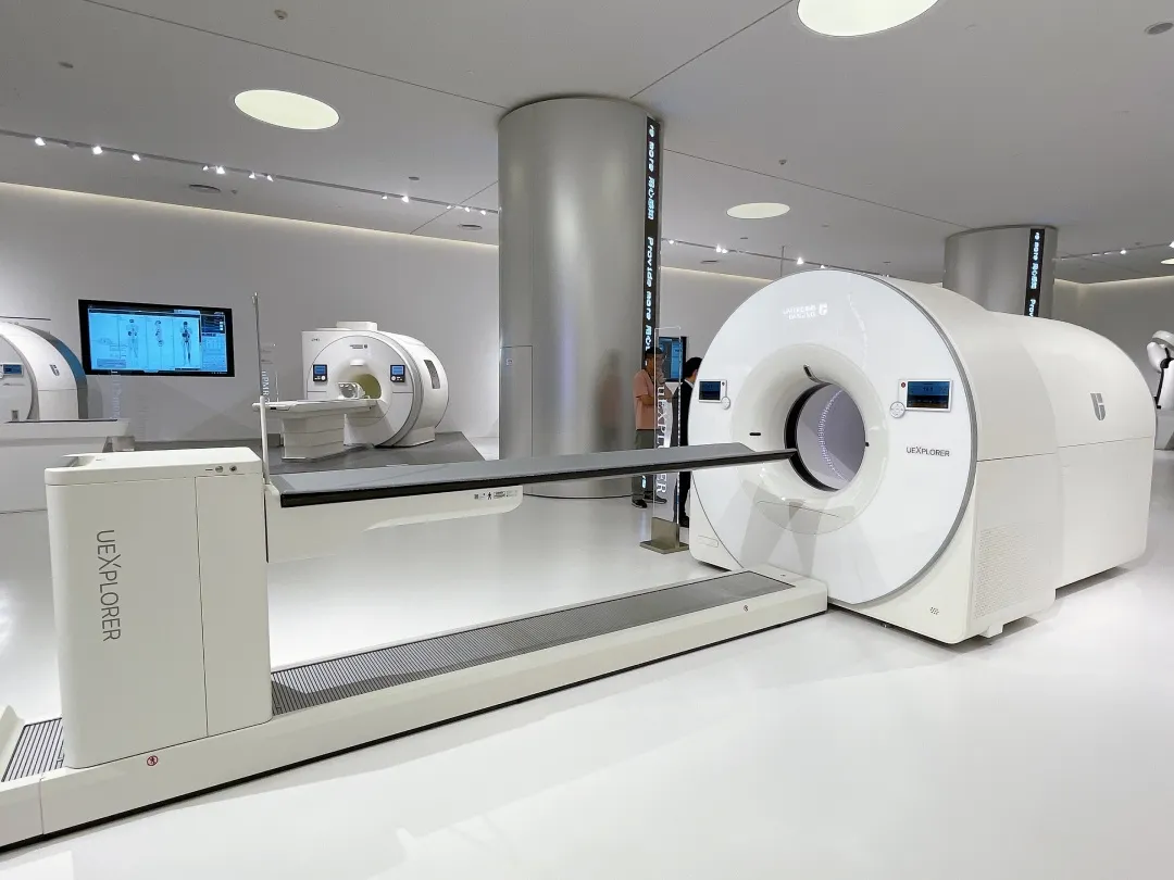 The uEXPLORER total-body PET/CT in the United Imaging exhibition hall