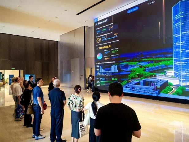 AIoT delegation at DAS Intellitech headquarters in Shenzhen