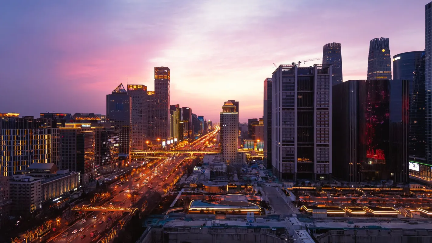 A China Innovation Visits program route in Beijing