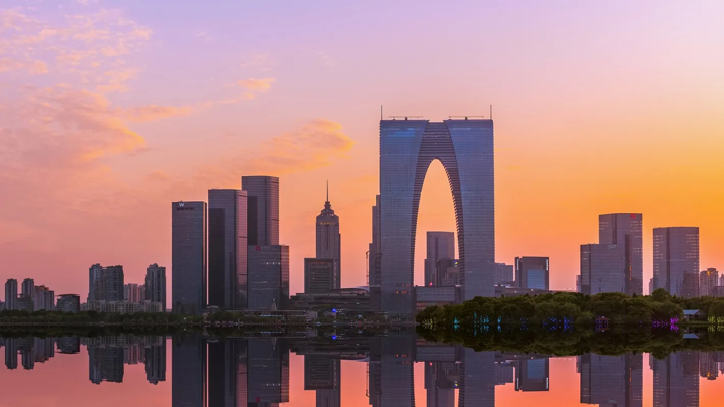 A China Innovation Visits program route in Suzhou
